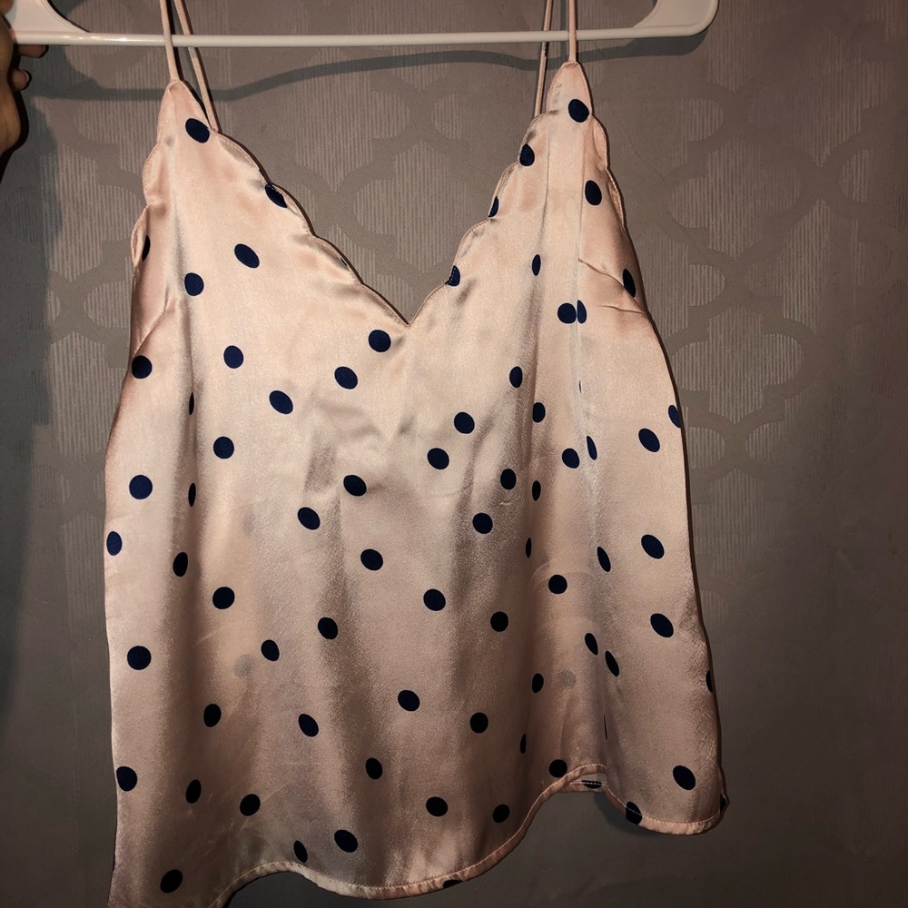 Silk top from Topshop